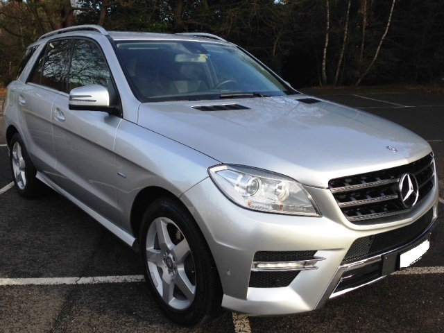 Left hand drive MERCEDES ML CLASS ML 350 CDI BLUE TECH 4MOTION